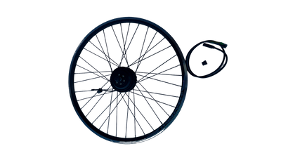 Мотор колесо переднє взборі з ободом 28" 36v 350W для велосипеда чорне MTRS-00008547 фото