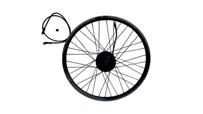 Мотор колесо переднє взборі з ободом 26" 36v 350W для велосипеда чорне MTRS-00008546 фото
