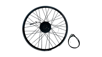 Мотор колесо заднє взборі з ободом 28" 36v 350W для велосипеда чорне MTRS-00008549R фото