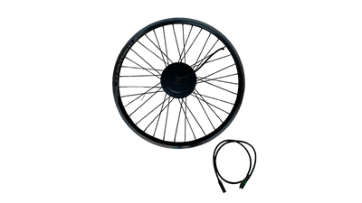 Мотор колесо заднє взборі з ободом 28" 36v 500W для велосипеда чорне MTRS-00008551R фото