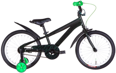 Велосипед 18" Formula Wild 9" зелений з чорним OPS-FRK-18-128 фото