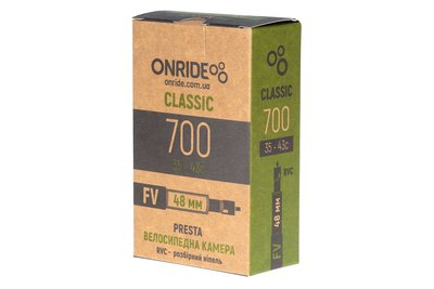 Камера ONRIDE Classic 700x35-43c FV 48 RVC - розбірний ніпель 6936116100726 фото
