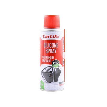 Силіконове мастило CarLife Silicone Spray, 200мл CF200 фото