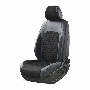 Комплект, 3D чохли для сидінь Beltex Malibu, black, BX89100 BX89100 фото