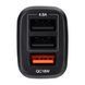 Автомобільний зарядний пристрій BREVIA ePower TriDrive 42W 3xUSB-A чорний 46042TUB 46042TUB фото 5