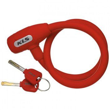Велозамок KLS Jolly 12x650 Red TMP-RB-HB-6936116100675 фото