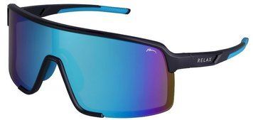 Окуляри Relax Hill dark blue matt, лінза smoke (PC), ice blue revo, кат. 3 VLPR-R5437A фото