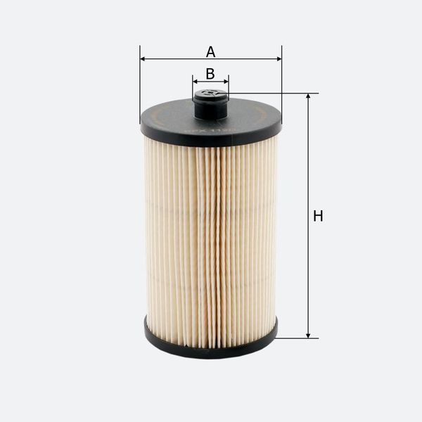 Фільтр паливний Molder Filter KFX 112D (WF8392, KX222DEco, PU816X) KFX112D фото