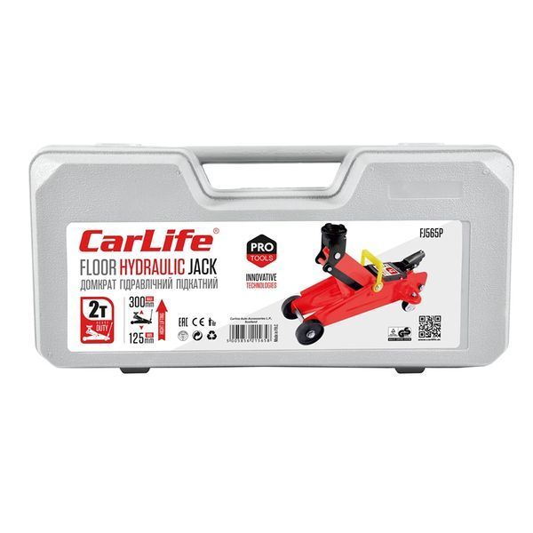 Домкрат подкатной CarLife FJ565P, 2 т FJ565P фото
