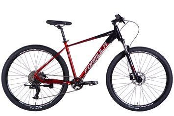 Велосипед AL 29" Formula ZEPHYR 1.0 HDD рама-19" чорно-червоний 2026 VLT-OPS-FR-29-451 фото