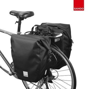 Сумка на багажник Sahoo TRAVEL 142088 (40x33x17 см), 20 л, (1 бокова сумка) VLPR-6920636793012 фото