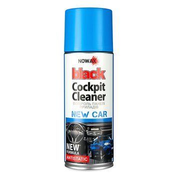 Поліроль для панелі приладів NOWAX Black Spray New Car, 450мл NX00455 фото