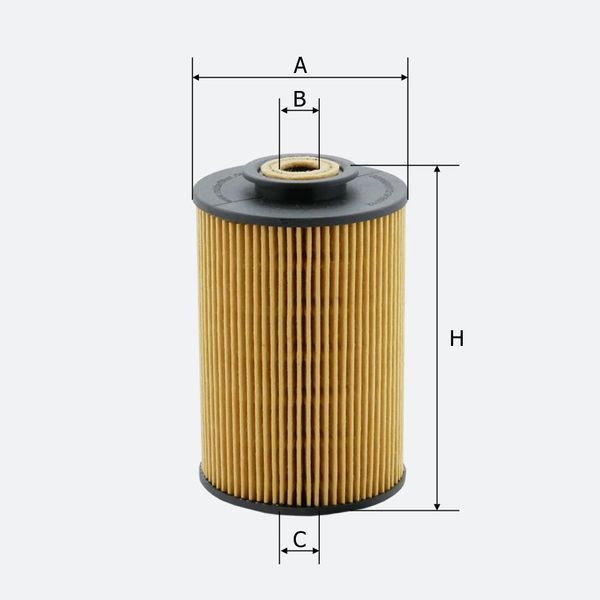 Фільтр паливний Molder Filter KFX 25 (33167E, KX35, P707) KFX25 фото