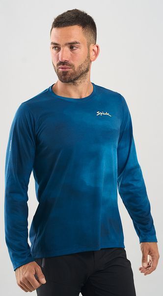 Джерсі MTB Spiuk All Terrain дов рукав чоловіче синє з градієнтом XXL VLP-CLO-63-63 фото