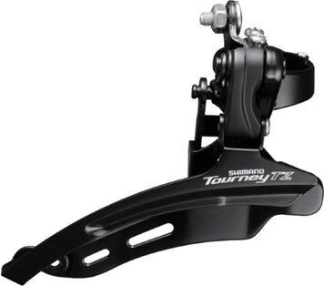 Перемикач перед. н/тяга верхн. хомут 3 max-48T 31.8мм SHIMANO FD-TZ510 чорний VLT-DERF-146 фото