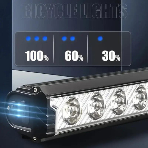 Потужна велофара FY-339B-5LED (white+yellow), Waterproof, Li-Ion, заряджання Type-C 7244031062 фото