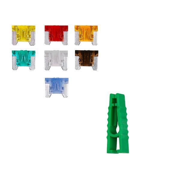 Набор предохранителей Molder "Mini Low Profile" (5А,7,5А,10А,15А,20А,25А,30А), 10 шт MA22400 MA22400 фото