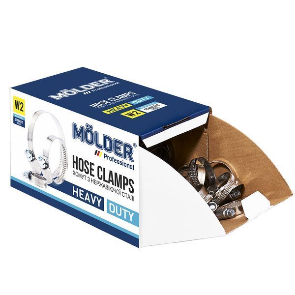 Хомути Molder 25-40/W2, 9 мм, 100 шт MA40040 MA40040 фото