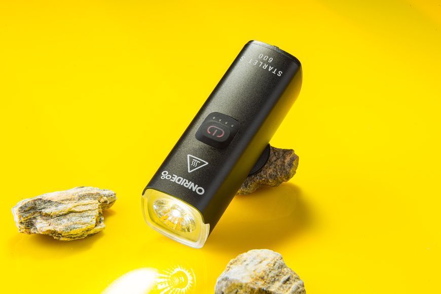 Велосипедна фара ONRIDE Starlet S 600 (600 lm, 1600 mAh, Type-C) VLPR-2526116104615 фото