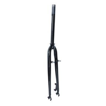 Вилка 28" жорстка сталь 1-1/8" disc/v-br безрізьб. під ексцентрик шток-290мм FSD чорний VLT-FRK-28-371 фото