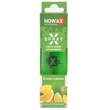Ароматизатор Nowax X Spray Green lemon в коробці NX07608 фото