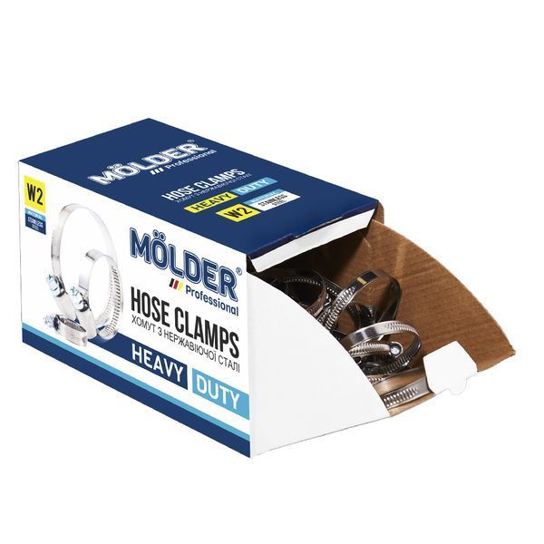 Хомуты Molder 40-60/W2, 9 мм, 100 шт MA40060 MA40060 фото