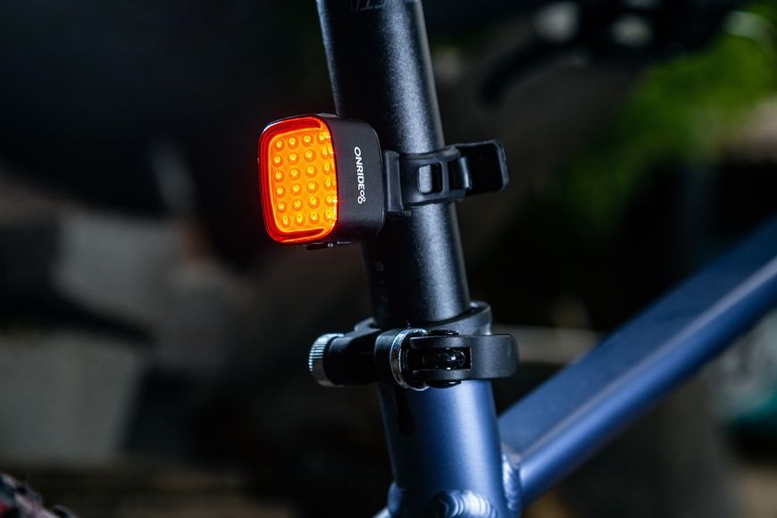 Заднє світло ONRIDE Kubek (50 lm, 400 mAh, Type-C), алюмінієве VLPR-6936116102002 фото