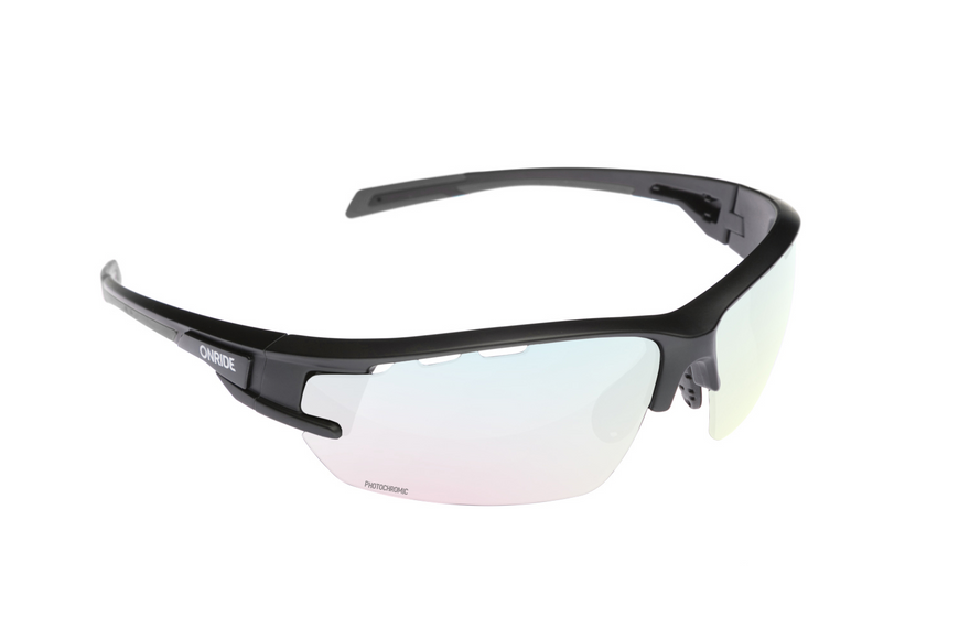 Очки ONRIDE Leader 40 матово-черные с линзами Photochromic Revo Red (78-17%) 6936116101206 фото