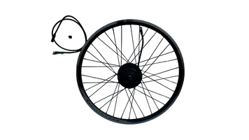 Мотор колесо переднее в сборе с ободом 26" 36v 350W для велосипеда черное MTRS-00008546 фото