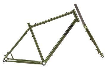 Рама 28" Pride ROCX Tour рама - XL 2022 Green Glitter + вилка VLP-FRA-42-77 фото