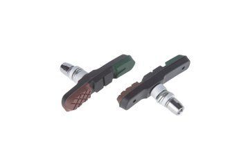 Гальмівні колодки ободні ONRIDE Molar, 72 мм, 3-х компонентні, коричневі (для V-brake) (polybag) VLPR-6936116101530 фото
