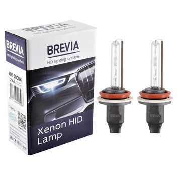 Ксеноновая лампа Brevia H11 5000K, 85V, 35W PGJ19-2 KET, 2шт 12950 фото