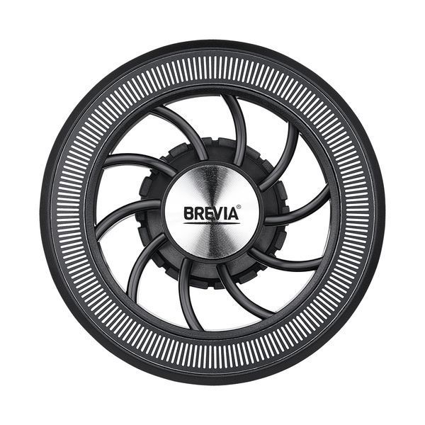 Тримач телефону автомобільний Brevia Air Vent Pro MagRING для дефлектора, магнітний Magsafe, чорний 48610 фото