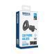 Тримач телефону автомобільний Brevia Air Vent Pro MagRING для дефлектора, магнітний Magsafe, чорний 48610 фото 3