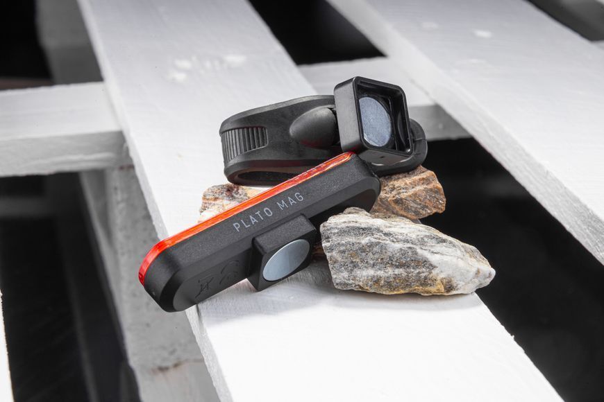Заднє світло ONRIDE Plato Mag (30 lm, 330 mAh, Type-C), пластикове, кріплення на магніті 2526116104639 фото