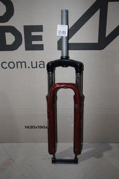 Вилка 27.5" ST 1-1/8" AM disc шток-196мм червоний (YS 2455) LIANJI LJ641 Formula BLAZE 2022 (пошкодження ЛФП) VLT-FRK-27.5-317 фото