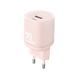 Мережевий зарядний пристрій XO L144 PD20W 1USB-A+1USB-C pink storm_group__XO-L144-Pink фото 1