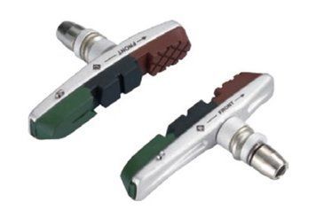 Гальмівні колодки Alligator VB-660 72 мм для V-Brake сріблясті VB-660-DIY фото