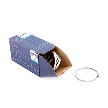 Хомуты оцинкованные NORMA 140-160/W1, 9мм C7, 100шт 0126 6565 150 фото