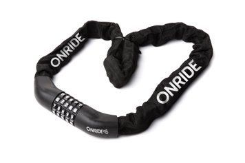 Замок ONRIDE Tie Code Superior 30 загартований ланцюговий, кодовий, 6x1000 мм VLPR-6936116101241 фото
