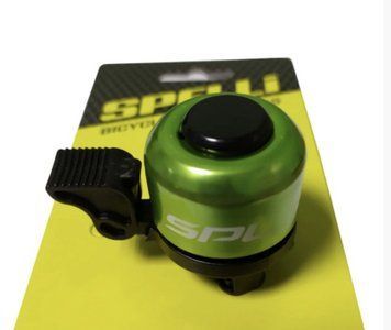 Велосипедний дзвінок Spelli SBL-426 Зелений 66854233 фото
