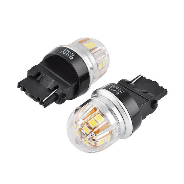 LED автолампа Brevia S-Power P27W (3156) 330Lm 15x2835SMD 12/24V CANbus, 2шт 10238X2 фото