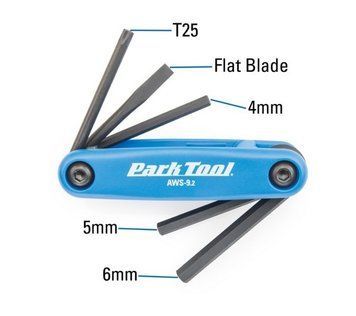 Мультитул Park Tool AWS-9.2 4/5/6мм, Т25, викрутка VLP-TOO-75-97 фото