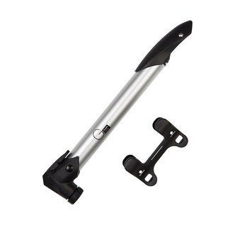 Мининасос Green Cycle GPM-219 алюминиевый, presta+schrader, 120psi, серебро VLP-PUM-84-33 фото