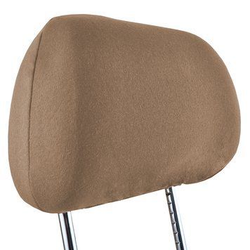 Чохол на підголовник універсальний BELTEX Cotton, бежевий 2шт. BX92800 фото