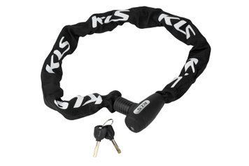 Замок ланцюговий під ключ KLS Chainlock 10 чорний 10x1000 мм VLPR-8585019389213 фото