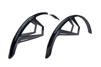 Комплект крил POLISPORT G-MUD GRAVEL 28" (переднє: 650х50; заднє: 720х50 мм) чорний VLPR-8629400001 фото