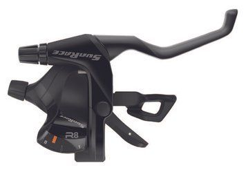 Моноблок SunRace F803 правий, 8 швидкостей, сумісний з V-Brake VLPR-STF803.R800.0S0.BX фото