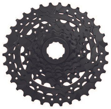 Касета SunRace CSM40 7AV B, 7 швидкостей, 11-34T, Black VLPR-CSM40.7AV0.BS0.BX фото