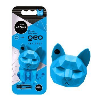 Ароматизатор Aroma Car Geo Cat - Blue Sea Salt сухий 12148 12148 фото